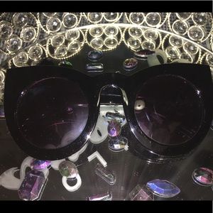 Black Cat Eye Sunglasses